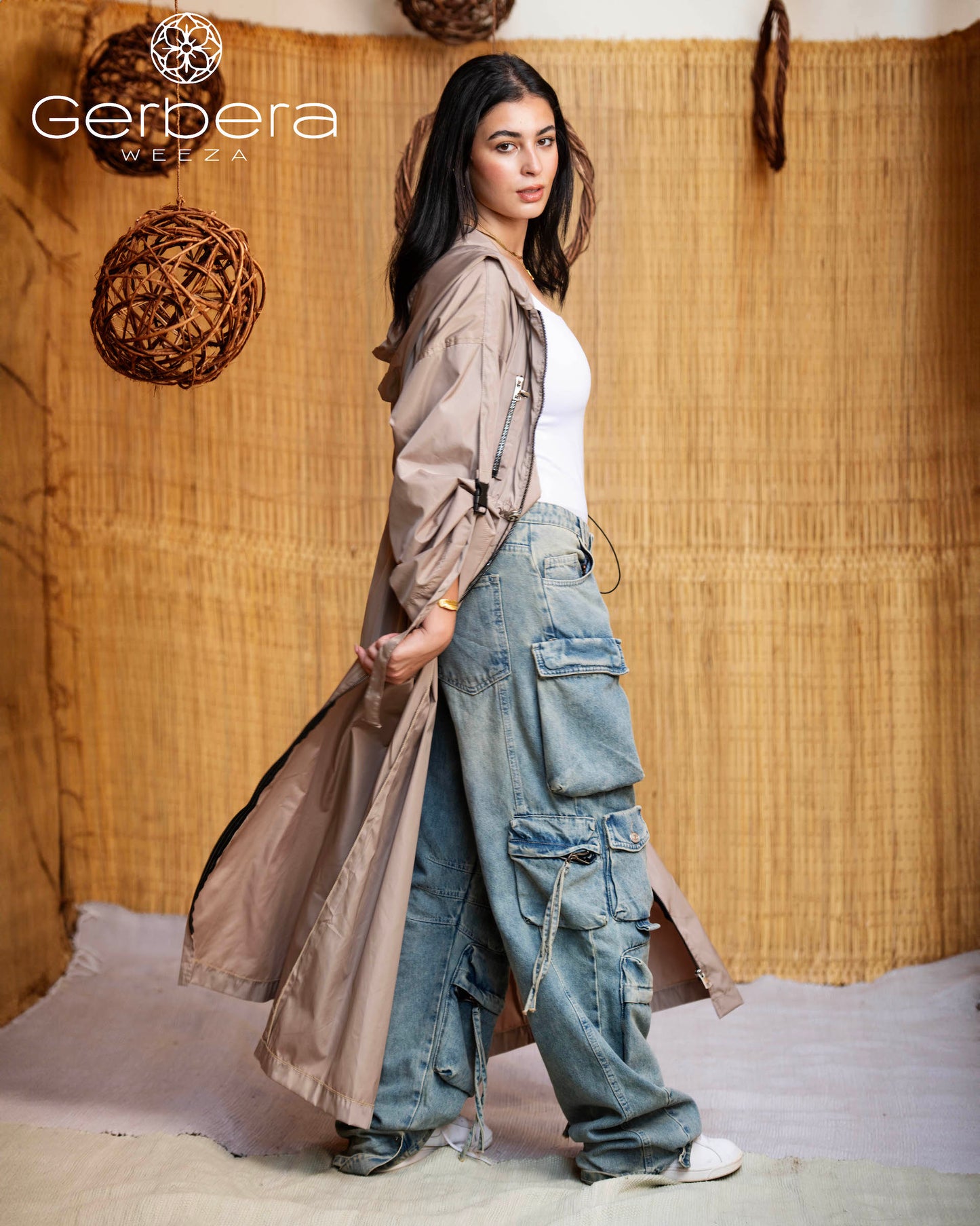 Maxi Waterproof Hooded Coat