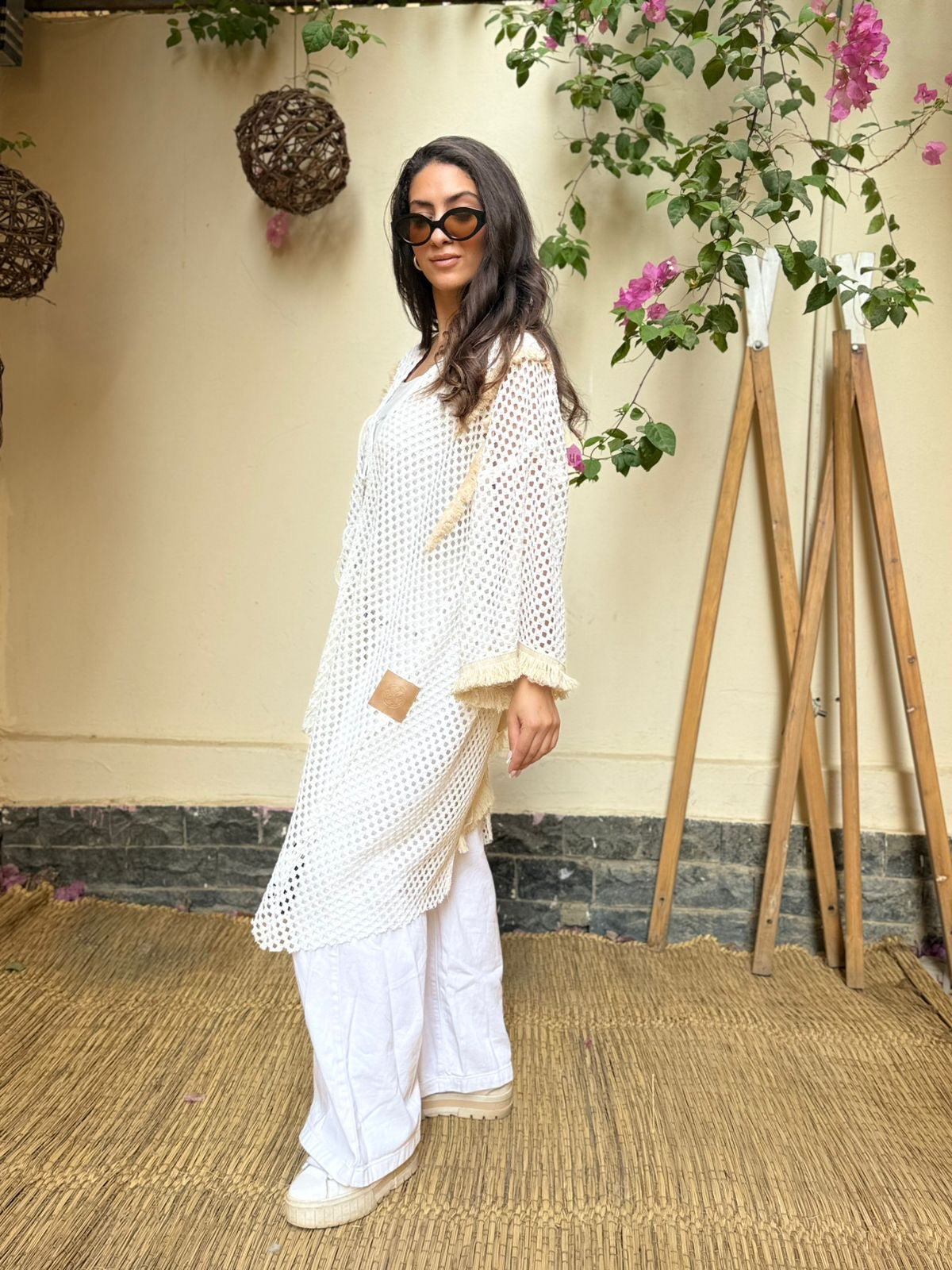 Maris Crochet Coverup Dress