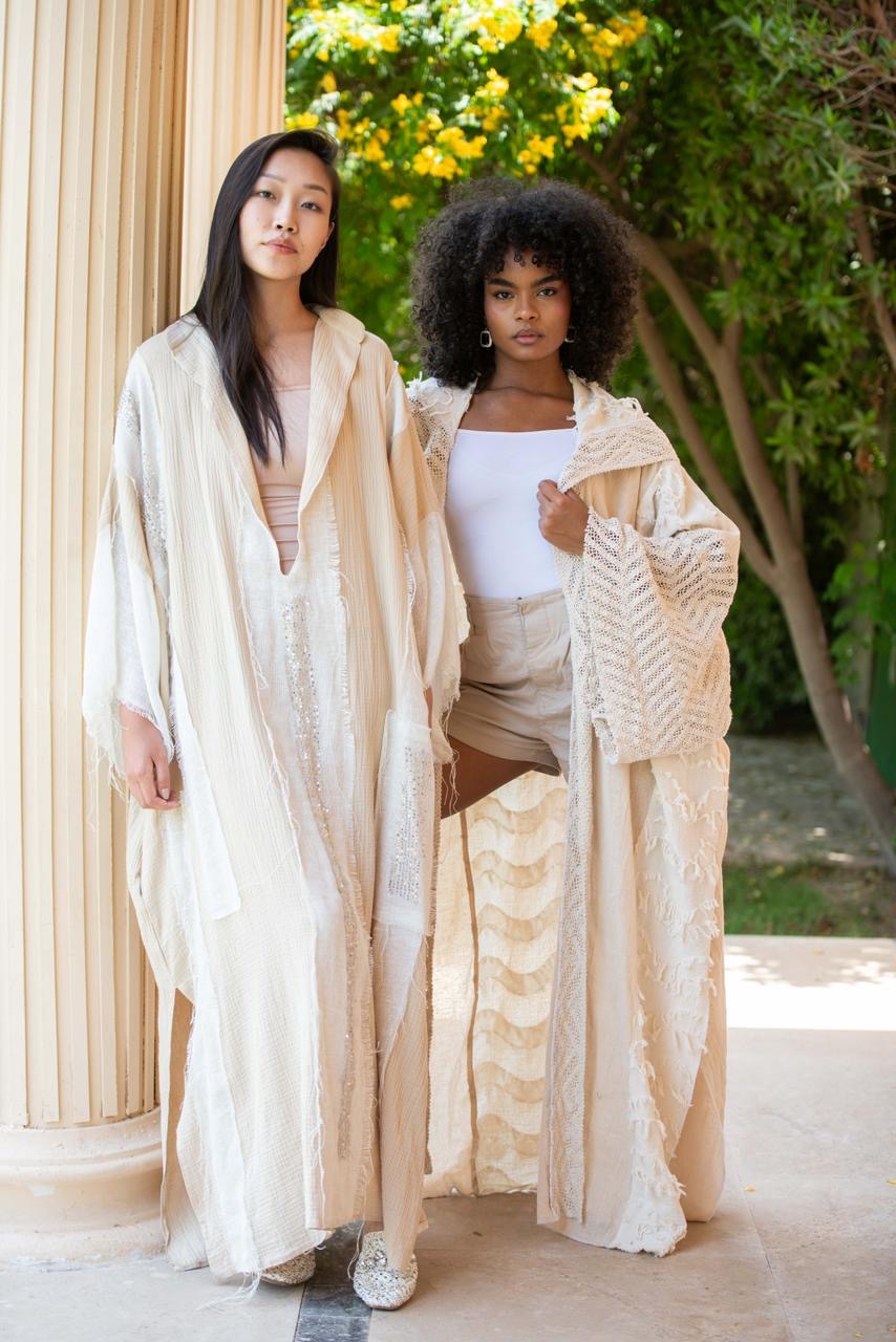 Lutafa Dress – Beige
