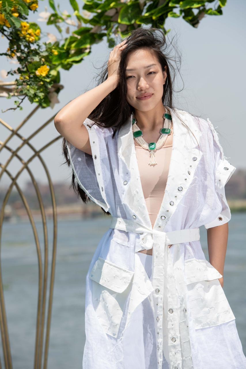 Bali Cardigan – White