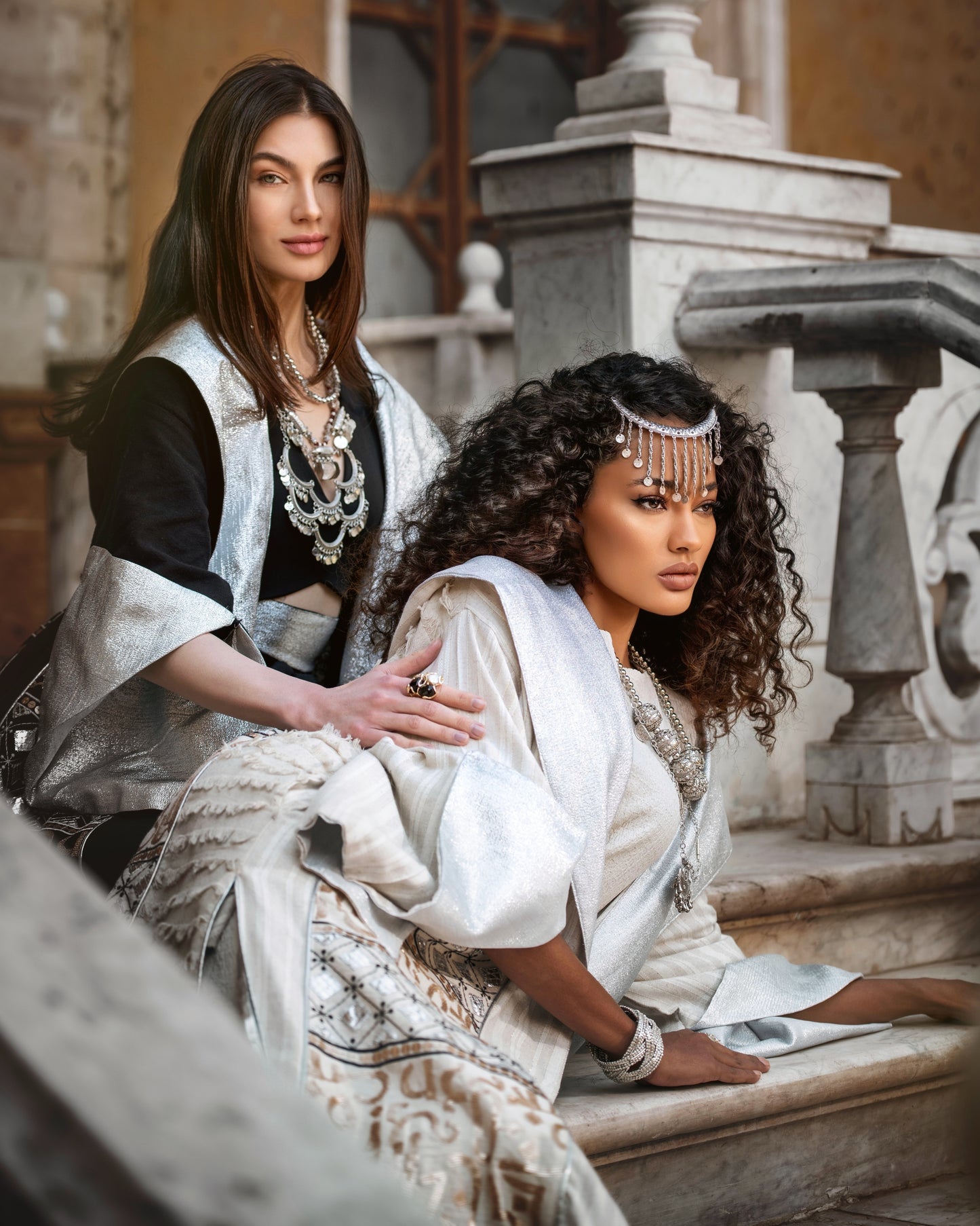 Arabia Off White Kaftan