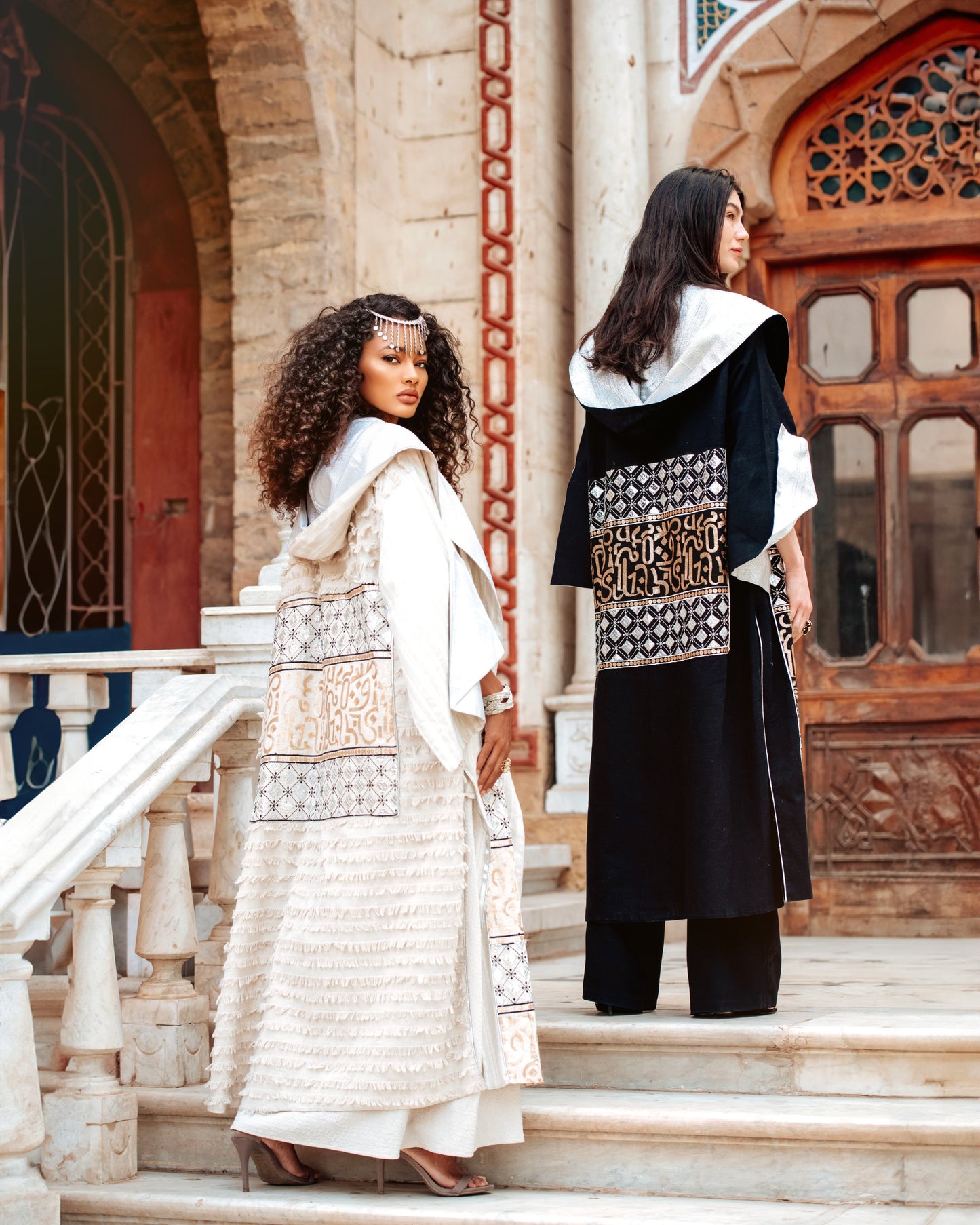Arabia Off White Kaftan