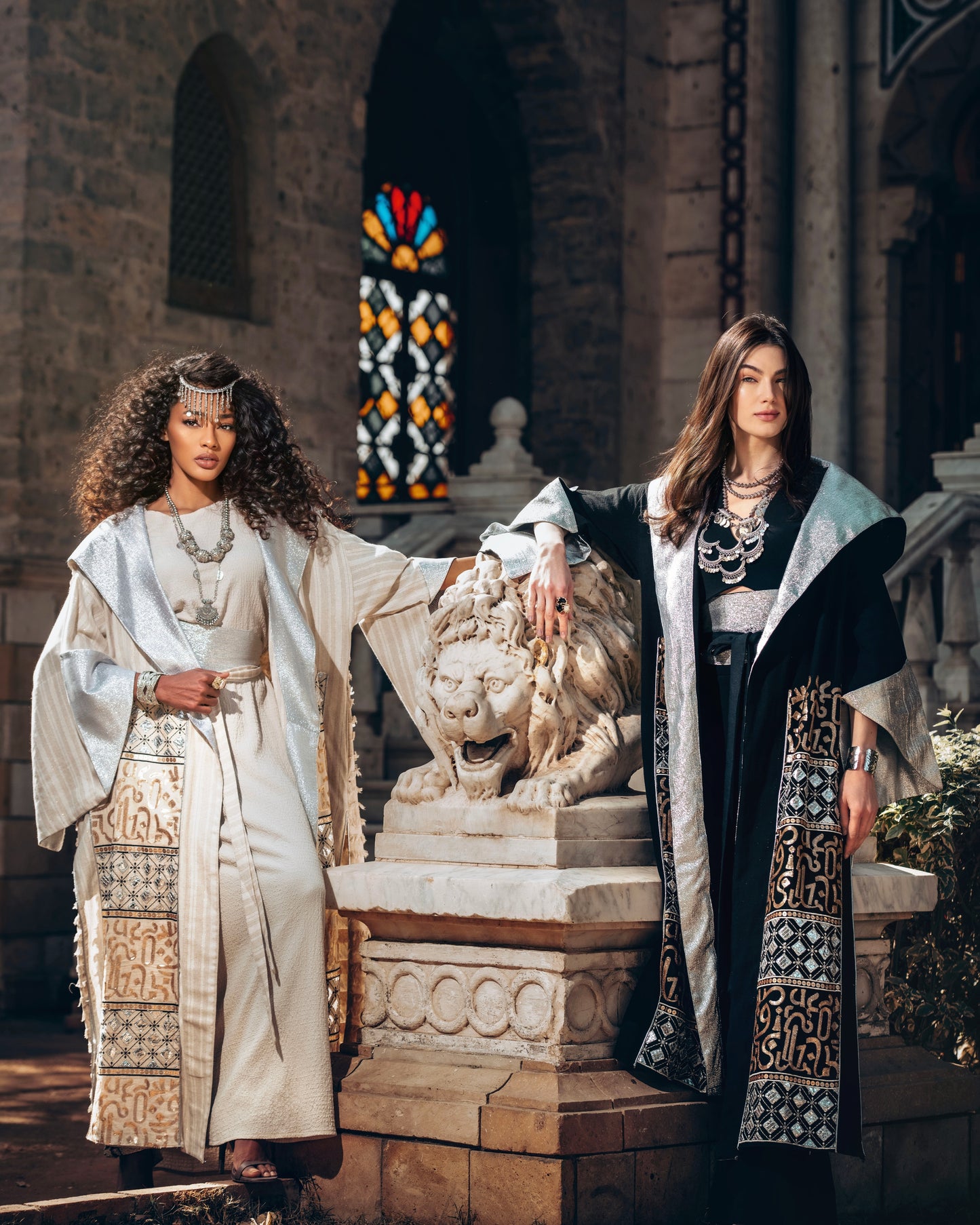 Arabia Off White Kaftan