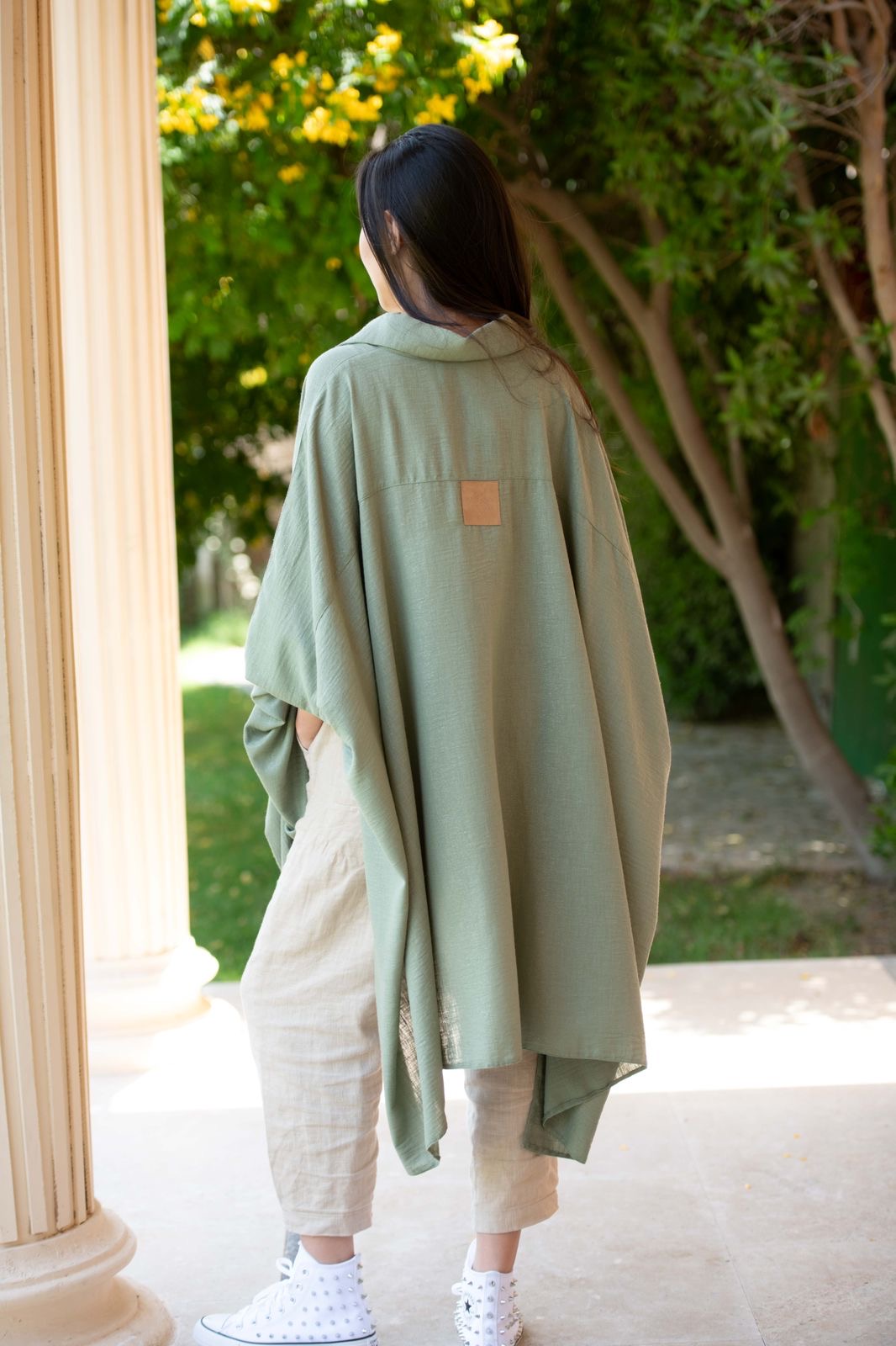 Marseille Olive Green Blouse