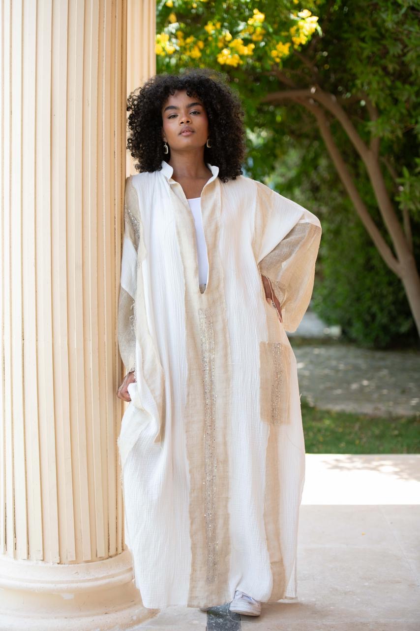 Lutafa Dress – White