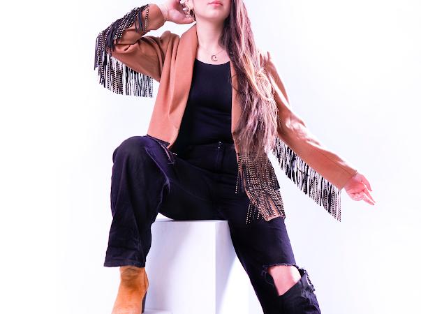 Wool Jacket with Fringe Details