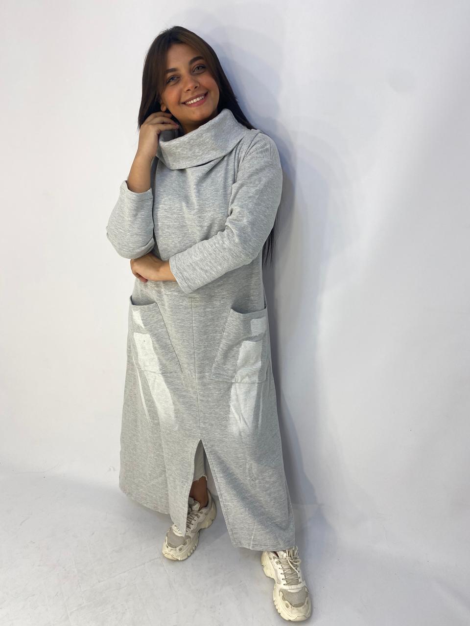 Winter Lined Cotton Dress