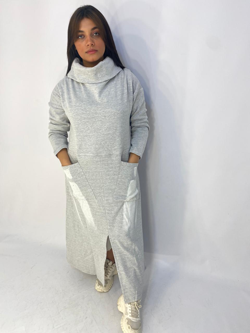 Winter Lined Cotton Dress