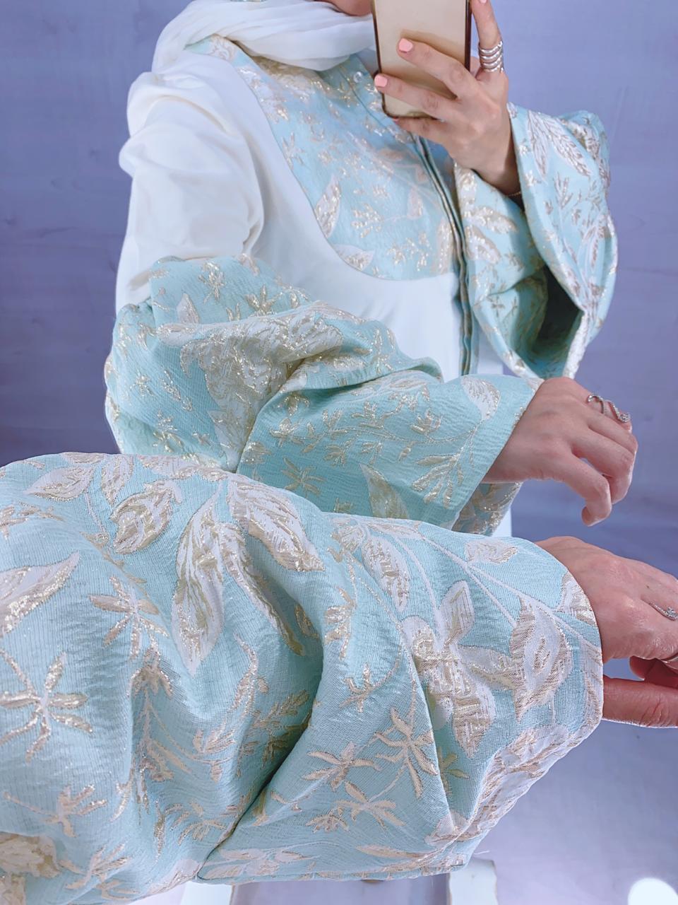 Cotton Brocade Blouse