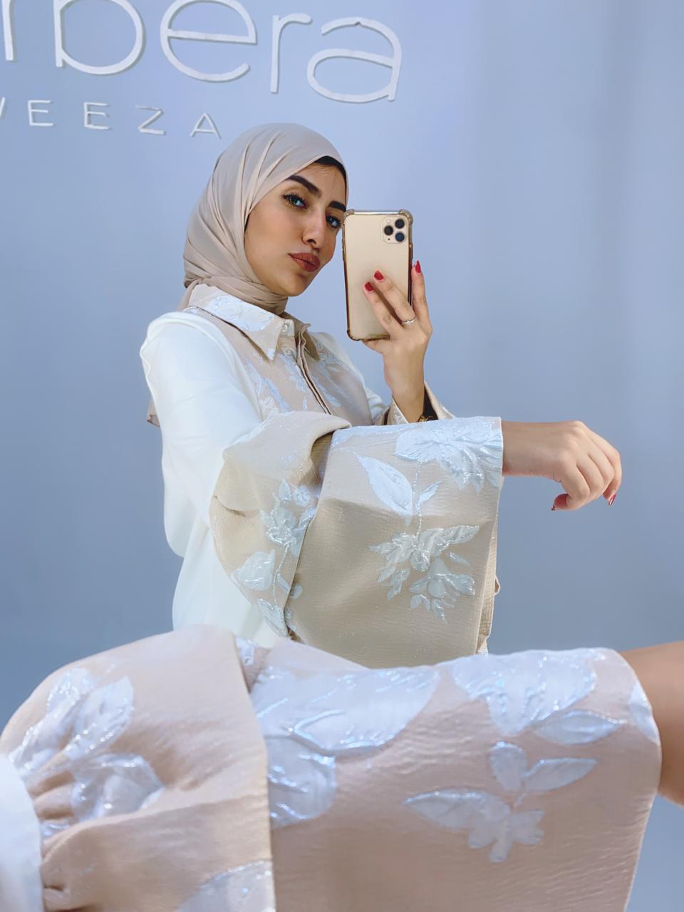 Cotton Brocade Blouse