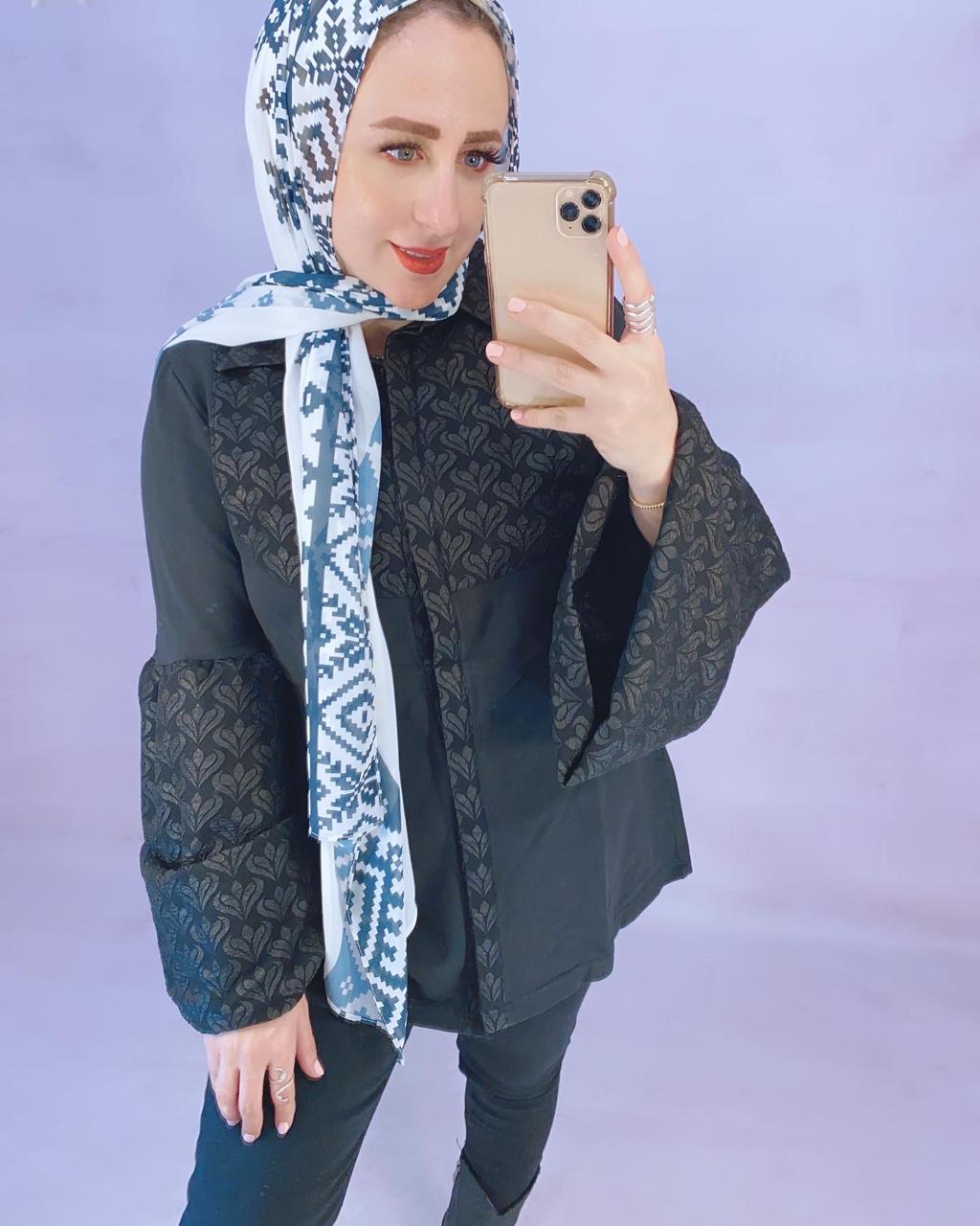 Cotton Brocade Blouse