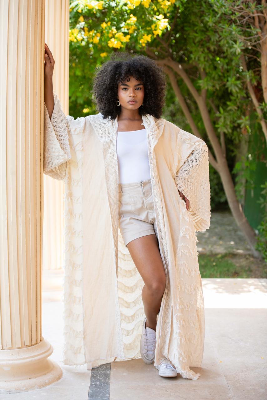 Samra Cardigan – Beige