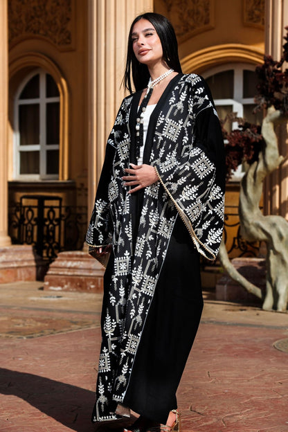 Zwena kaftan black