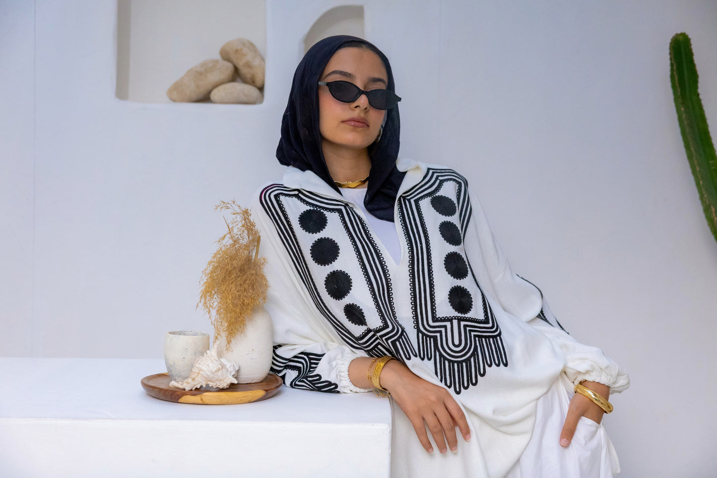 White Eclipse Blouse