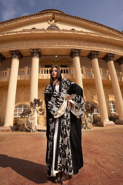 Zwena kaftan black