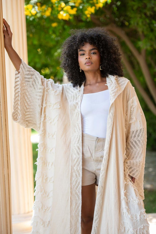 Samra Cardigan – Beige