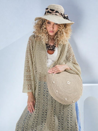 Herrera Cover-Up Dress light olive