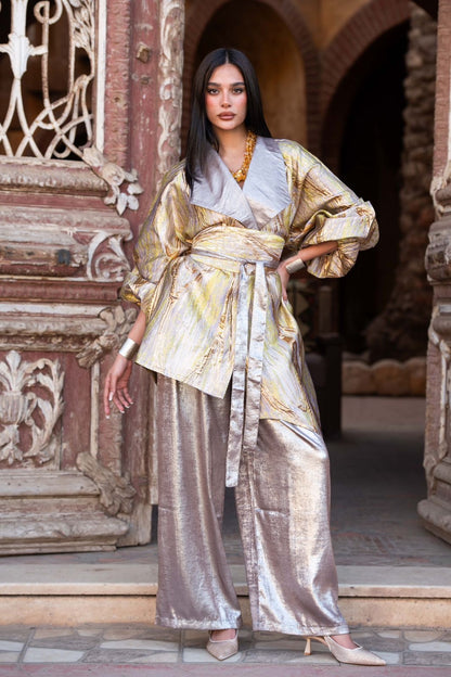 Gharam set light Green