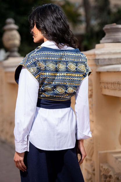 Hureya Indian set vest and pant