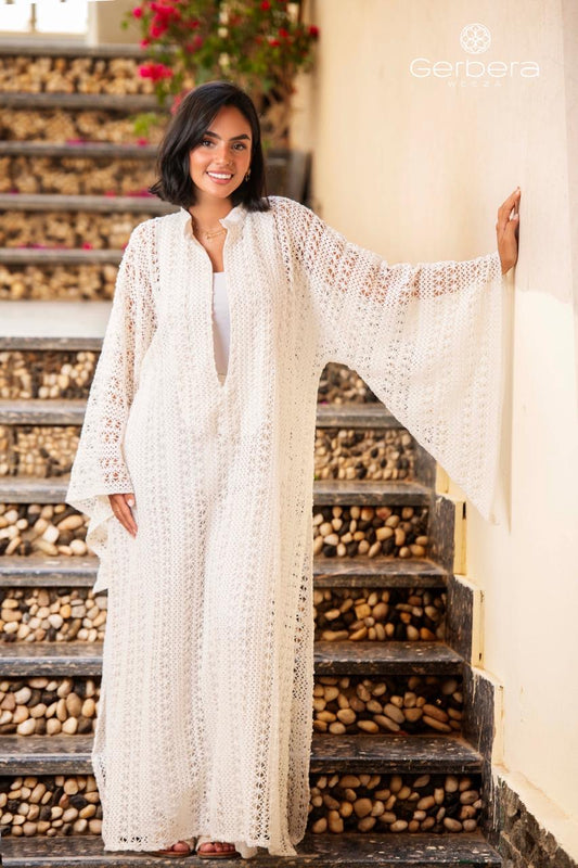 Herrera Cover-Up Dress white