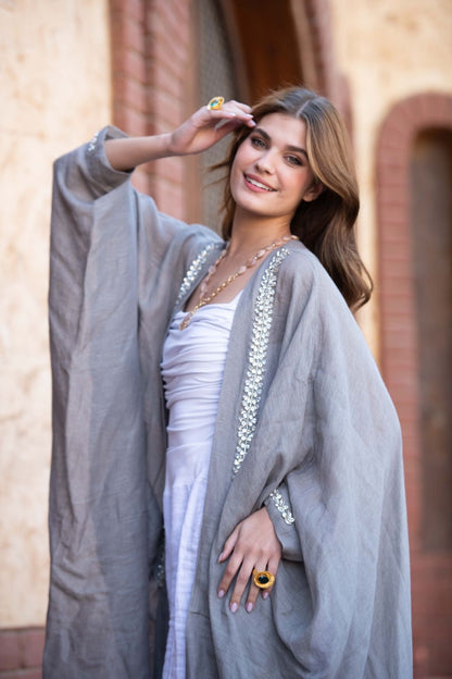 Gray Almuz kaftan