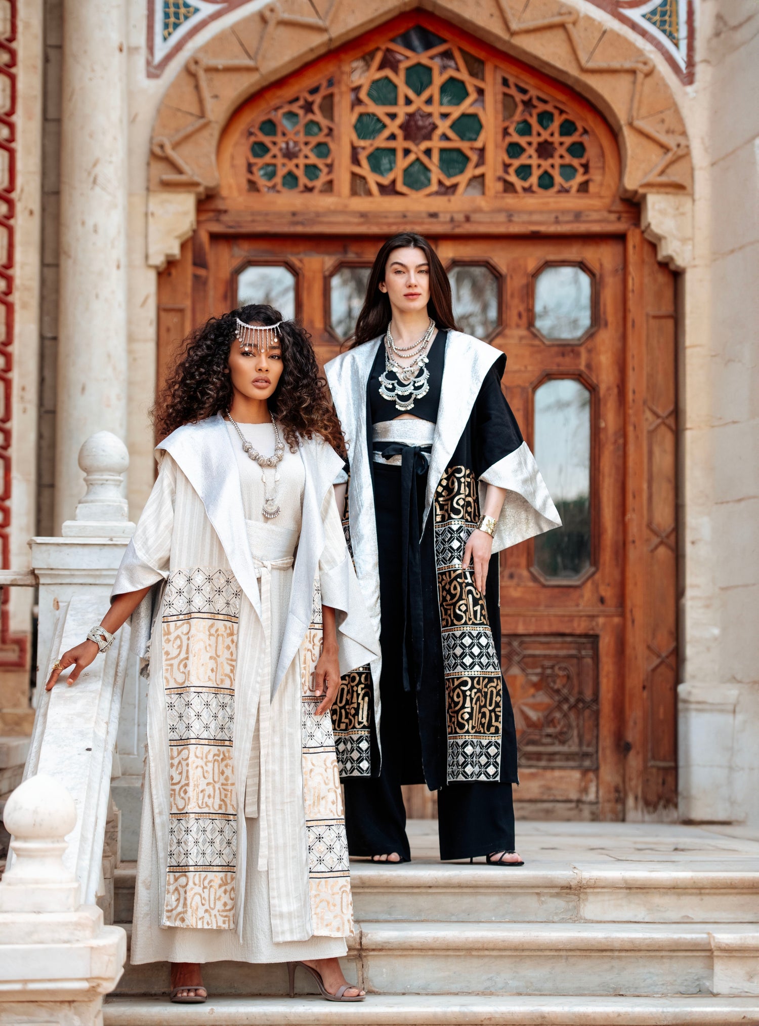 Arabia Off White Kaftan