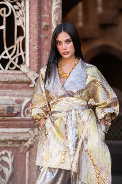 Gharam set light Green