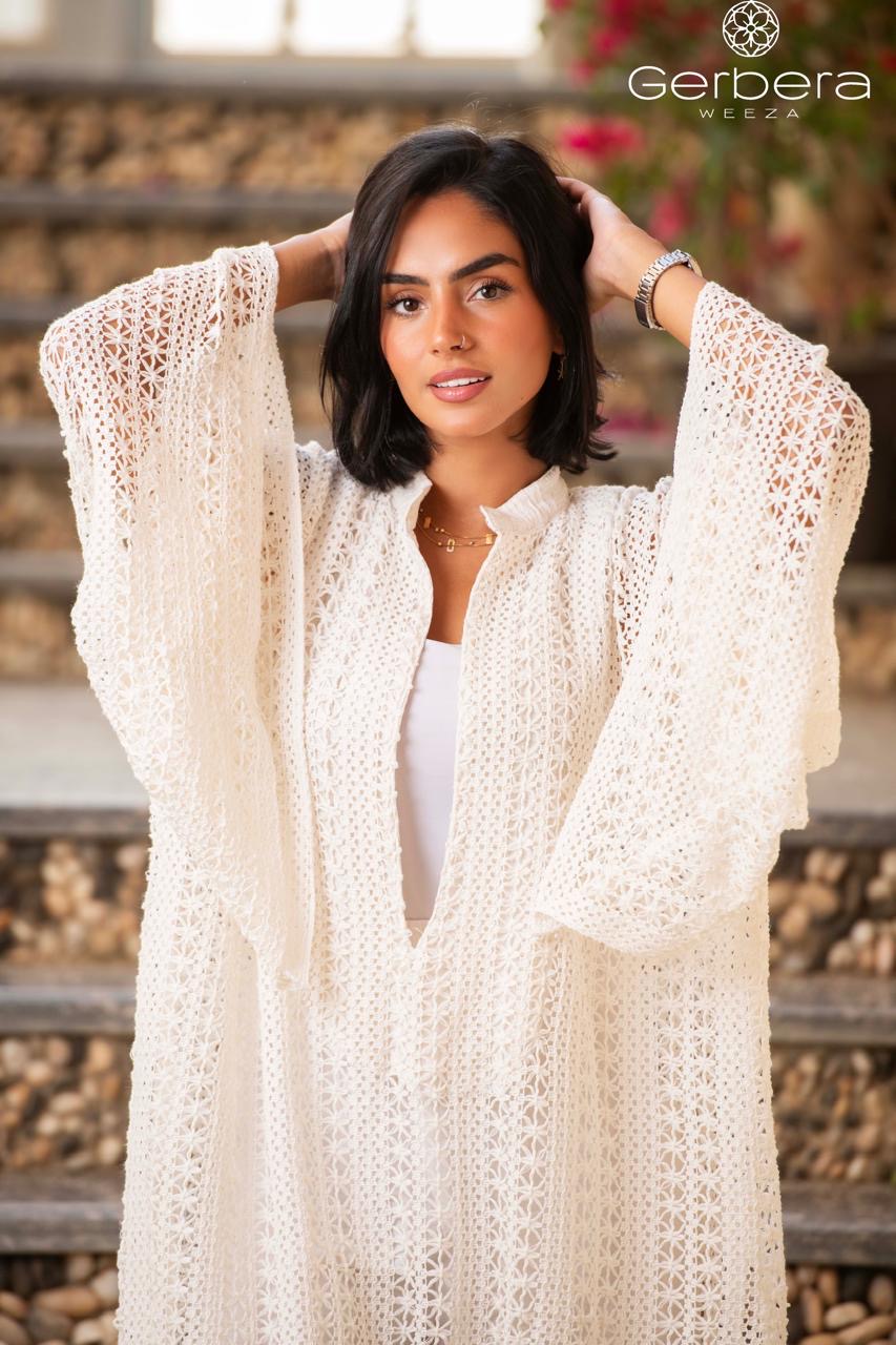 Herrera Cover-Up Dress white