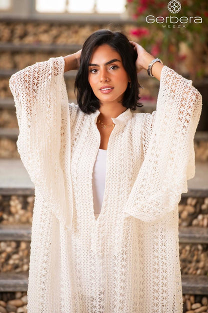 Herrera Cover-Up Dress white
