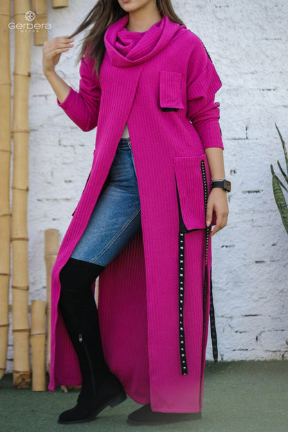 Luxe Full-Length Stretch Lycra Coat