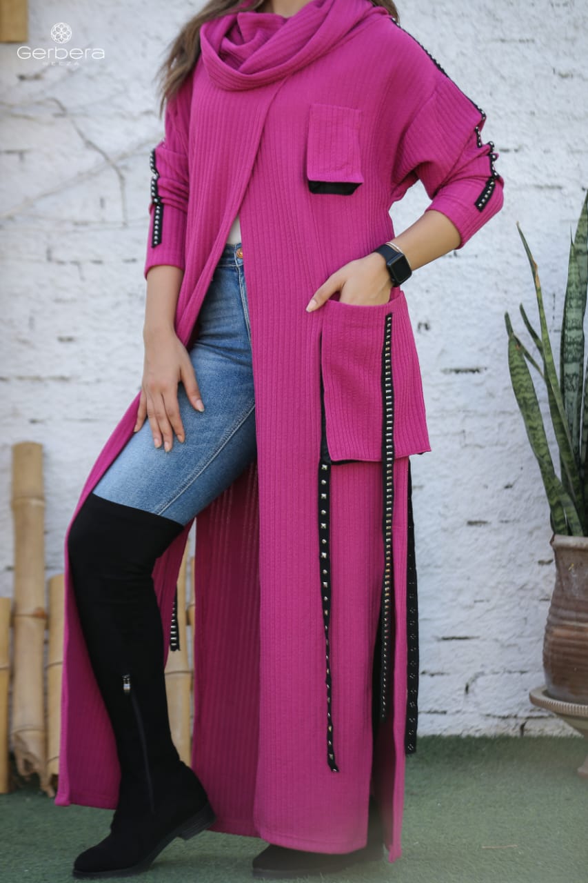 Luxe Full-Length Stretch Lycra Coat