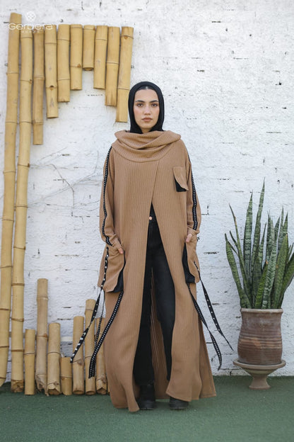 Luxe Full-Length Stretch Lycra Coat