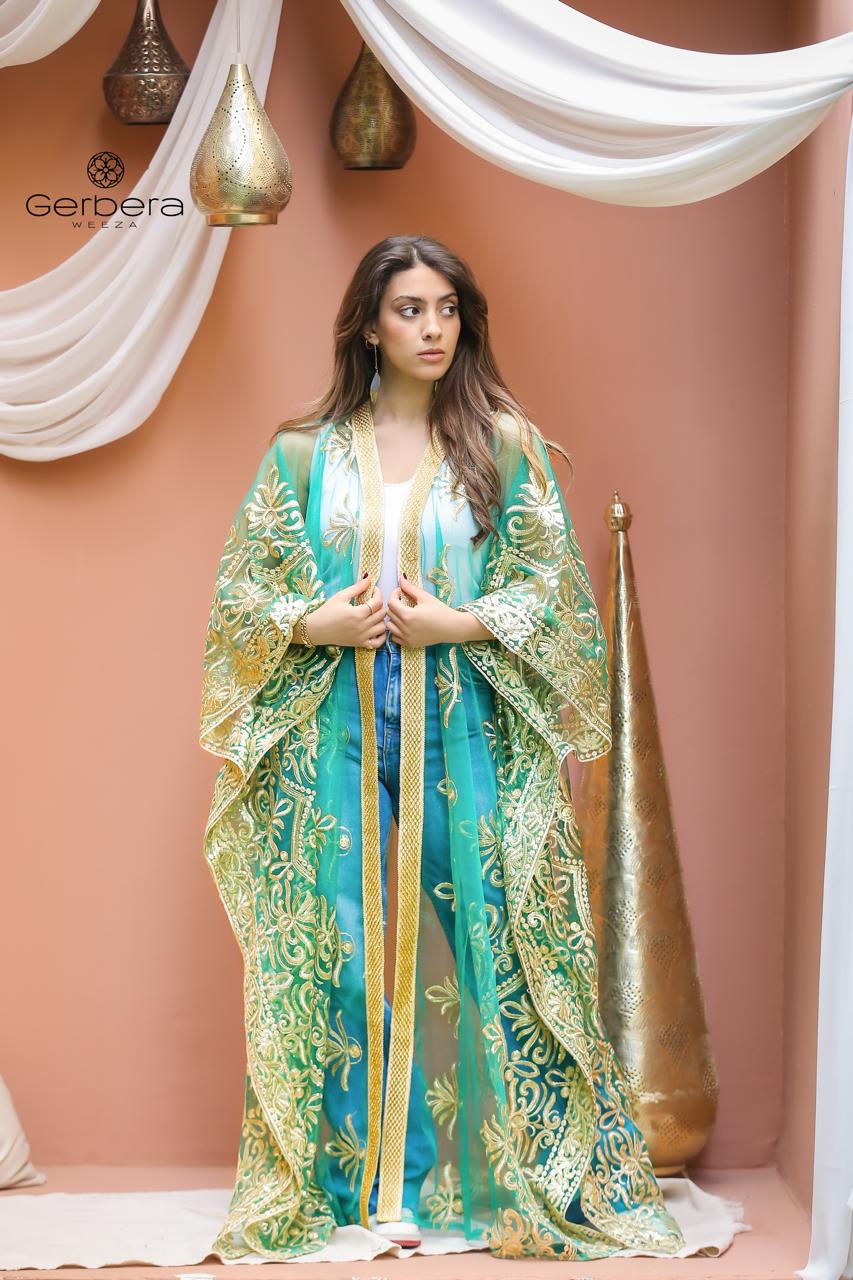 Indian Tulle Kaftan