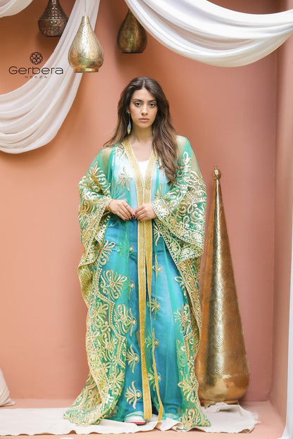 Indian Tulle Kaftan