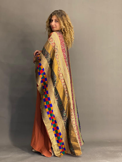 Embroidered Indian Kaftan