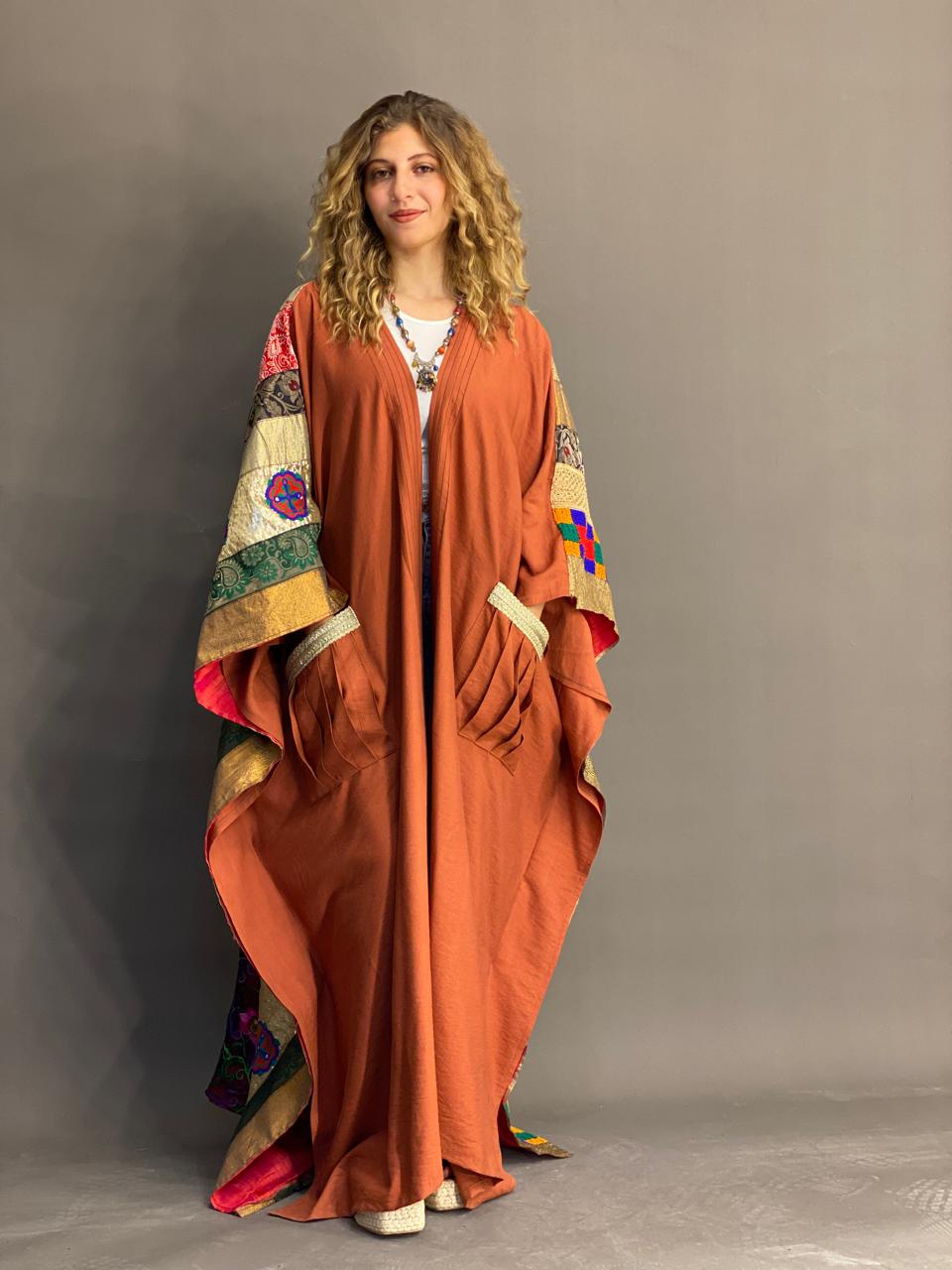 Embroidered Indian Kaftan