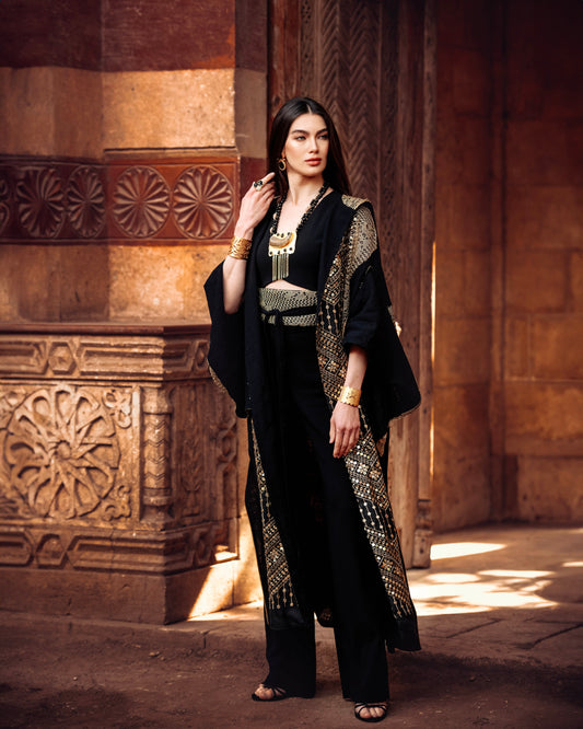 Kaftan Alf Leila w Leila – Timeless Elegance in Handcrafted Linen