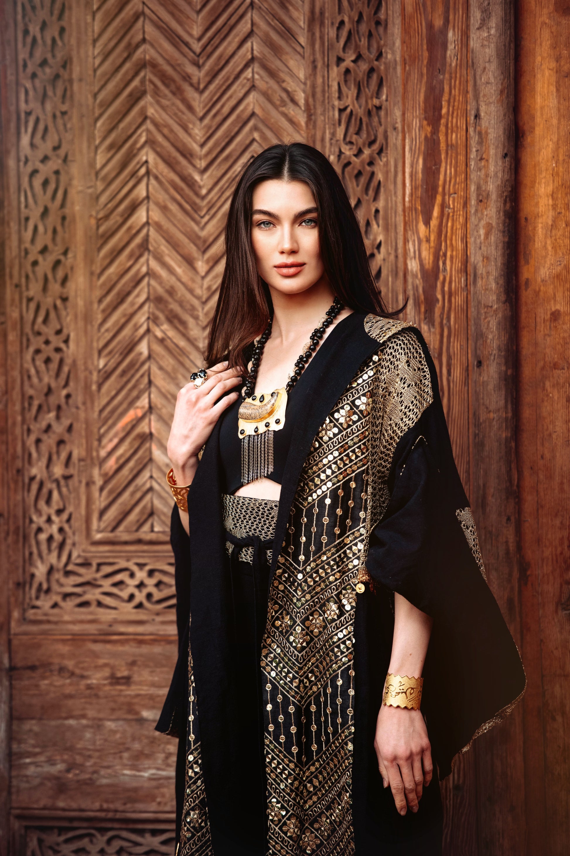 Kaftan Alf Leila w Leila – Timeless Elegance in Handcrafted Linen